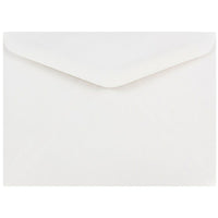 JAM Paper A7 Invitation Envelopes, 5.25 x 7.25, White with V-Flap, 250 Pack (4023210g)-White