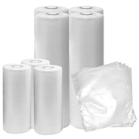 Kenmore Vacuum Sealer Bag & Roll Variety Pack - 57 Pack-57-piece variety pack includes 50 precut bags & 7 customizable heat-seal rolls