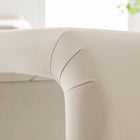 Modway Koda Performance Velvet Waterfall Stool - Brass/Almond-Dense Foam Padding