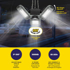Bell+Howell TriBurst LED Shop Light - 4000 Lumen-Easy Installation: Designed to provide a quick and effortless installation for everybody, the Triburst Shop Light features a power switch insertable into any standard outlet, ensuring a hassle-free installation in seconds while saving you tons of money on costly contractors.