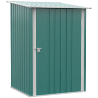 Outsunny 3' x 3' Lean-to Garden Storage Shed-Perfectly designed for garden tools, lawn care equipment, pool supplies, and more
