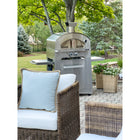 Kucht Napoli Outdoor Portable Propane Pizza Oven - Stainless Steel-Turn your Kucht Napoli Pizza oven into a free-standing unit with the Kucht Outdoor Cart KNC200