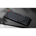 Keychron K3 Max RGB Low Profile Wireless Mechanical Keyboard - Brown Switch - 75% Layout - Carbon Black-Hot-Swappable Switches: Personalize your typing experience on the fly with hot-swappable switches, allowing you to customize your keyboard with ease without soldering, supporting various MX style mechanical switches.