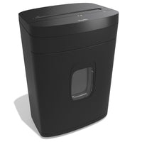 Staples 15-Sheet Cross-Cut Paper Shredder-The cross-cut shredder function takes your data down to 4mm x 40mm pieces 