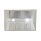 KUCHT KRH3610A 36" 900 CFM Wall Mounted Range Hood - Stainless Steel-LCD display with sensor touch lets you choose the right fan speed