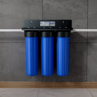 iSpring WGB32BM 3-Stage Whole House Water System with Sediment, Carbon Block, and Iron & Manganese Reducing Filter-Removes up to 99% of chlorine for cleaner, healthier water