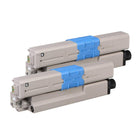 Okidata 46508704 C332 OEM Toner - Standard Yield - Black - 2 Pack -Manufacturer: Okidata