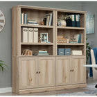 Sauder 5-Shelf Bookcase - Pacific Maple-Modular design: Two or more units can be positioned side-by-side to create a library wall for increased storage