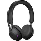 Jabra Evolve2 65 Wireless Bluetooth/USB-C Stereo On-Ear Headset - Teams-3-microphone technology for outstanding call performance