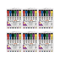 Charles Leonard Magnetic Dry Erase Marker - Fine Point - Assorted Colours-Magnetic Dry Erase Markers