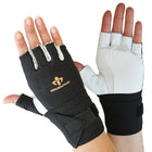 Impacto 471-31 Half Finger Impact Glove W/wrist Supportport, Medium-Anti-impact and anti-vibration glove with wrist support