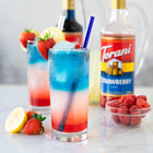 Torani Strawberry Syrup - 750 mL - 4 Pack-Includes 4 x 750 mL bottle