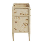 Modway Elysian 36" Wood Bathroom Vanity Cabinet - Burgundy-Sink Basin and Fixtures Not Included