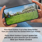 Amazon Blink Sync Module XR -Put home in your hands — Control up to 10 Blink devices from the Blink app making it easy for you to arm, disarm, and use a group of your cameras together.