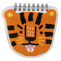 Pep Rally Mini Die Cut Notebook - 40 Sheets - Tiger-80 lined pages for note-taking