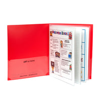 C-Line Classroom Connector Multi-Pocket Folders - Red - 15 Pack-Four document sleeves are located along the middle of the folder