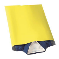 JAM Paper Poly Padded Mailers with Self-Adhesive Closure - 14 1/2 x 19 - Yellow - 100 Pack-Colour: Yellow