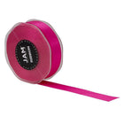 JAM Paper Double Faced Satin Ribbon - 7/8" W x 25 yd. - Shocking Pink-Size: 0.875" x 25 yards