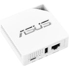 ASUS AX1500 Wireless Dual Band Wi Fi 6 Gigabit Travel Router - White-Palm-sized convenience for ultimate portability on the go
