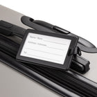 Bugatti 2 Pieces Luggage Tag - Rubber - Black-4
