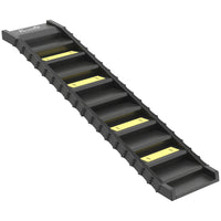 PawHut 60.6" L Foldable Dog Ramp with Non-Slip-Built with a reinforced frame, it supports up to 150 lbs. (68 kg) for complete safety 