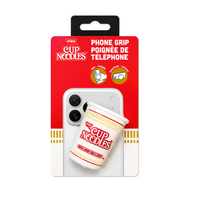 Orbit Cup Noodles Secure Grip Phone Grip -Secure Grip: Adhesive backing attaches to your phone case