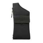 Edition22 Lockpoint Sling Bag - Black-Made of PU leather