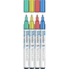Schneider Paint-It 011 Paint Market - Blue/Red - 4 Pack-With paint marker, make your designs & layouts stand out with detailed marks and strokes