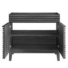 Modway Render 36" Bathroom Vanity Cabinet - Charcoal-8