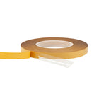 Futech Banner Hem Double-sided Tape - 10mm W x 50m L - Clear-Strong, reliable double-sided adhesion for mounting, securing, and joining materials without visible fasteners.