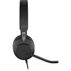Jabra Evolve2 40 SE Stereo USB-C Wired On-Ear Headset with Extension Cable - Unified-Unified Communications (UC) Certified