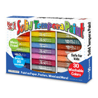 Kwik Stix Solid Tempera Paint - Art Set - 30 Colors-VIBRANT COLORS: These highly pigmented colors will bring a range of beautiful colors to all your crafts.