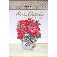 Rosedale Gold 5-1/2" x 8" Christmas Greeting Cards/Envelopes - 6 Pack-Card shop quality greeting cards