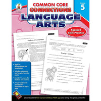 eBook: Carson Dellosa 104612-EB Common Core Connections Language Arts - Grade 5-You will receive two emails: one confirming your entire order, and one with a "Download Software" buttonYou can download immediately or return to your email to download later