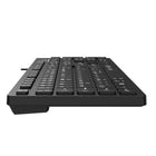 Intekview Wired Normalized Keyboard - French Canadian-Universal compatibility: Works with Windows, macOS, and Linux systems.