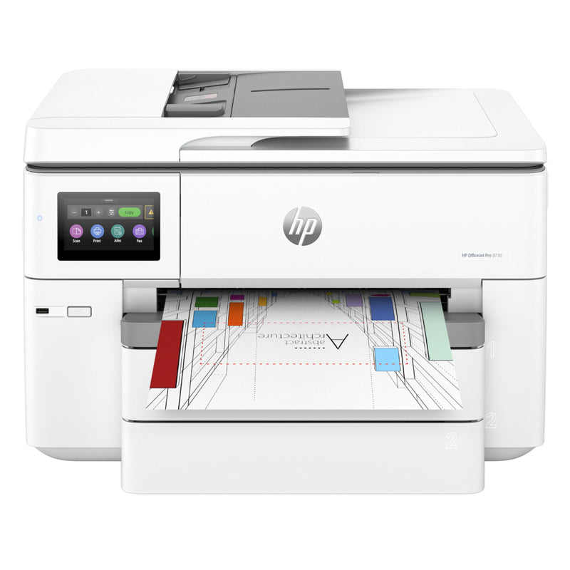 【延保証有】HP A3 複合機 OfficeJet Pro 9730 プリンター HP OfficeJet Pro 9730 Wide Format All-in-One Printer - White