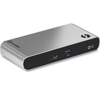 ALOGIC Thunderbolt 3.0 USB-C Turbo Dual 4K Display Docking Station-10-in-1: This Thunderbolt 3 dock features 2 x DisplayPort, 2 x USB-C Gen 2 (10G), 1 x USB-A Gen 2 (10G), 2 x USB-A (5G), Gigabit Ethernet and Combo headphone and mic jack to cover all the connectivity requirements