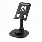 Baseline 360-Degree Rotating Foldable Phone and Tablet Stand - Black-360-degree rotating base allows flexible screen positioning