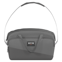RovR TravelR 36 Can Soft Cooler Duffel with Shoulder Strap - Charcoal-LoadR Wide Top provides unimpeded access to the entirety of the bag while keeping contents secure 