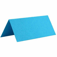 JAM Paper Printable Place Cards - 3 3/4" x 1-3/4" - Blue Placecards - 12 Pack-Color: Blue / Complement any party theme and signify a special event with colorful place cards.