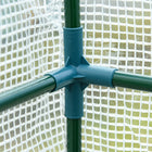 Outsunny 7' x 3' x 7' Outdoor Lean-to Walk-In Greenhouse- Thanks to four wire panels, there's ample space to cultivate your plants
 