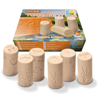 Yellow Door Let's Roll - Pond Life Rollers - Set of 6-Let's go pond dipping! There are so many discoveries to be made with this set of intriguing rollers.