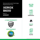 CIG Xerox 106R03944 Remanufactured Toner Cartridge - Extra High Yield - Black-Page Yield: 46700