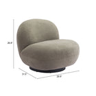 Zuo Myanmar Accent Chair - Olive Green-6