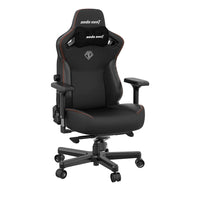 Anda Seat Kaiser 3 Premium XL Size Gaming Chair - Black-Built-in 4-way adaptive lumbar support adapts to your spine for ergonomic support