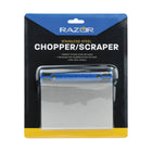 Razor Griddle Scraper-Handheld Griddle Scraper with Stay Cool easy grip handle