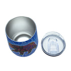Oscardo Kim McDonough Celestial Bear Indigenous Art Tumbler-Durable 330ml (11.2oz) double-wall stainless steel construction for everyday use and insulation