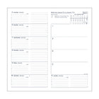 Quo Vadis 2026 IB Traveler Weekly Planner - 3.5" x 6.75" - Assorted Colours - English-Stitched binding