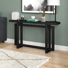 Hudson&Canal Breslow 55"W Console Table - Black Grain-Clean with a soft, dry cloth and no harsh chemicals or abrasive cleaning materials
