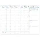 Quo Vadis 2026 Minister Toscana Weekly Planner - 6.25" x 9.5" - Assorted Colours - French-Stitched binding